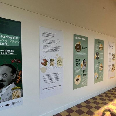 La historia del Museo Herbario Gabriel Gutiérrez y la Palinoteca, están disponibles en el Parque de la Conservación.