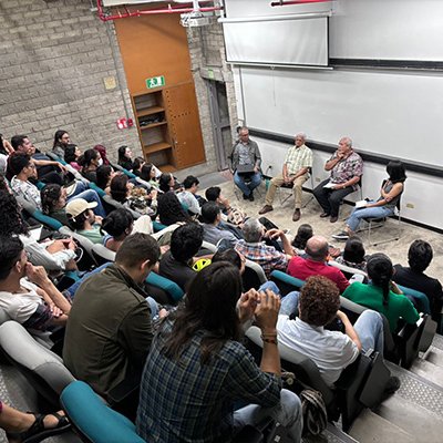 Cada uno de los invitados tienen una estrecha relación con la naturaleza que se vio marcada desde su niñez. Foto: Red Cultural UNAL.