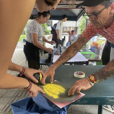Ruta de murales y grafitis UNAL