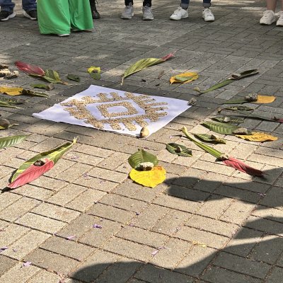 Este símbolo hace parte de los rituales del pueblo Inga. Foto: Red Cultural UNAL