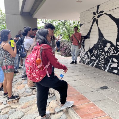 Ruta de murales y grafitis UNAL